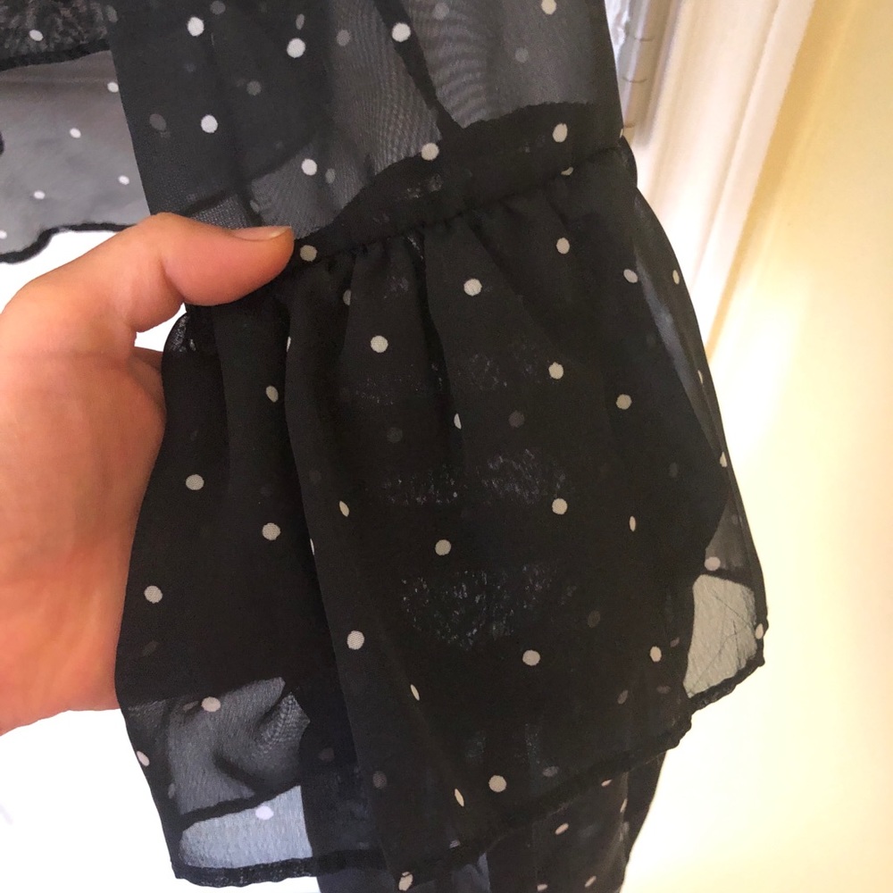 Polka dot pattern top - Picture 3 of 4